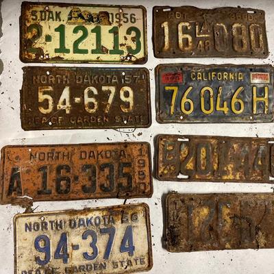 Misc Plates lot 11