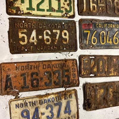 Misc Plates lot 11