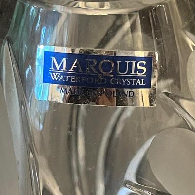 Baccarat, Waterford & Stuben Crystal Figurines & Vase (O-MG)