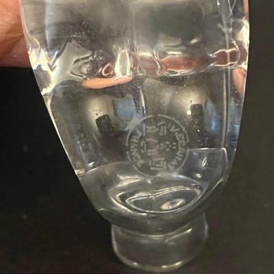 Baccarat, Waterford & Stuben Crystal Figurines & Vase (O-MG)