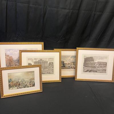 Camille Pissarro “The Boulevard Montmartre on a Winter Morning" & More Framed Prints (O-MG)