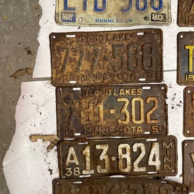 MN plates lot 19