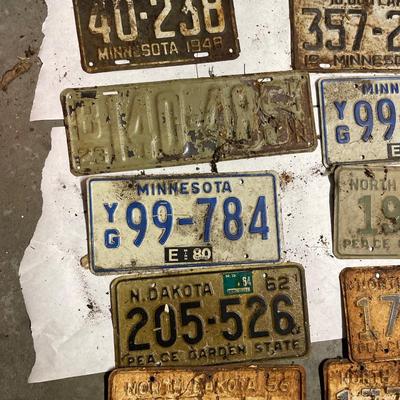 MN & ND Plates lot 20