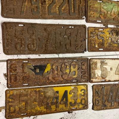MN, SD & ND plates lot 21