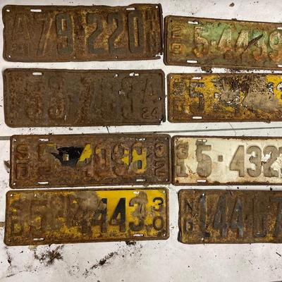 MN, SD & ND plates lot 21