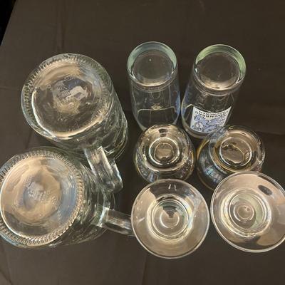 German Glass Beer Steins, Glasses & Books (O-MG)