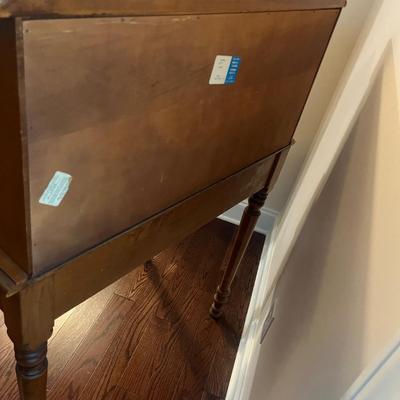 Tell City Chair Co. Young Republic Petite Roll Top Secretary & Chair (O-MG)