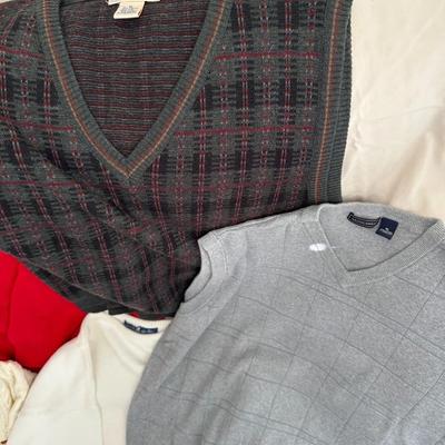 8 Mens Sweaters & Vests XL (B3)