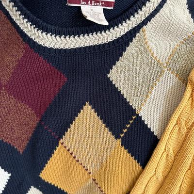 8 Mens Sweaters & Vests XL (B3)