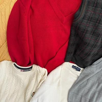 8 Mens Sweaters & Vests XL (B3)