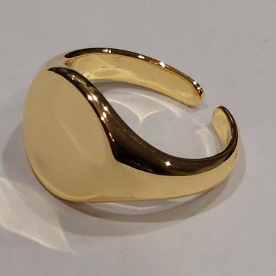 18kt Gold Overlay Ring