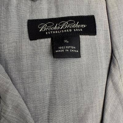 Brooks Brothers Mens Pajama Set, 2 pair long sleeve/leg, XL (B3)