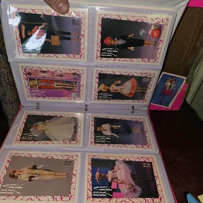 Barbie trading cards