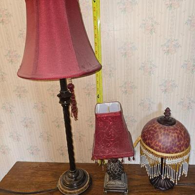 3 lamp lot