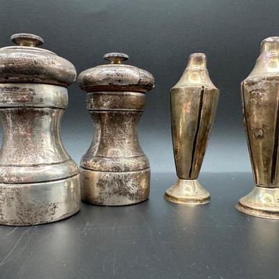 Sterling Silver Salt & Pepper Mills and Shakers – French & Mexican