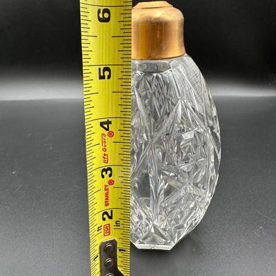 Baccarat France Cut Crystal Perfume Bottle