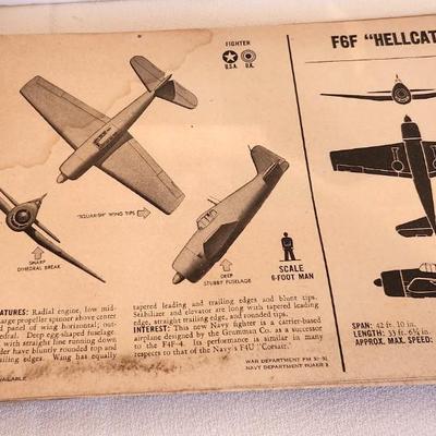 Lot #128 1943 War Department Enemy Aircraft Recognition Manual