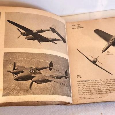 Lot #128 1943 War Department Enemy Aircraft Recognition Manual