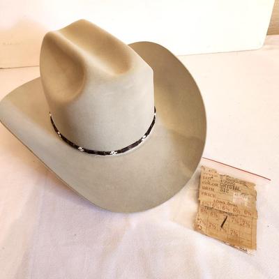 Lot #136 Resistol Beaver Hat - original box