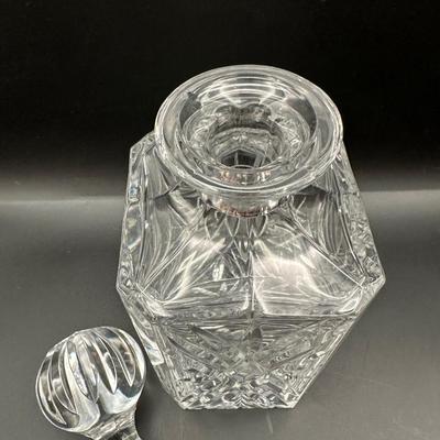 Crystal Whiskey/Spirits Decanter with Stopper