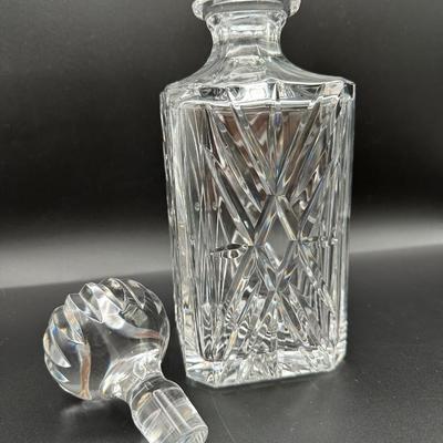 Crystal Whiskey/Spirits Decanter with Stopper