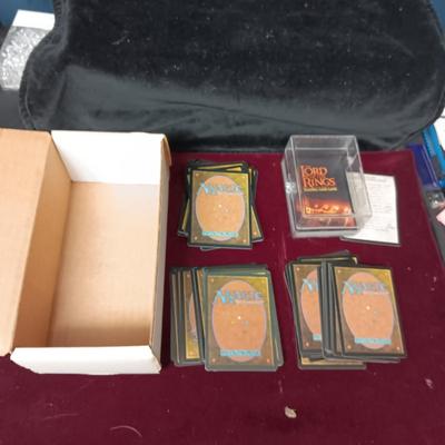 MAGIC AND LORD OF THE RINGS TRADING CARDS