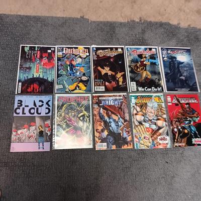 VARIETY OF COMIC BOOKS (2)