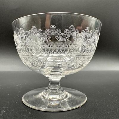 Cristal d’Arques France Lead Crystal Dessert / Compote Bowls