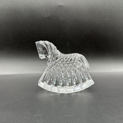 Waterford Crystal Rocking Horse