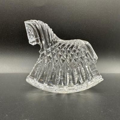 Waterford Crystal Rocking Horse