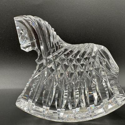 Waterford Crystal Rocking Horse