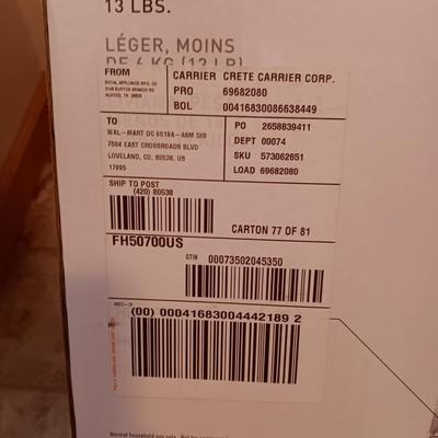 NEW IN SEALED BOX HOOVER POWERDASH CARPET CLEANER