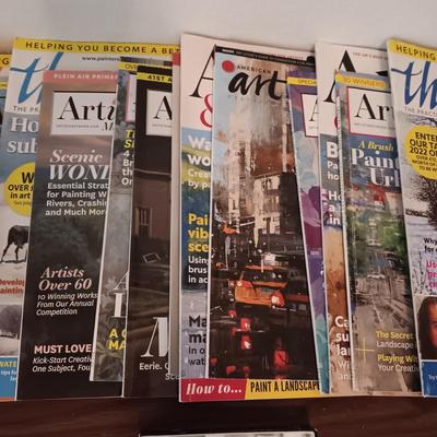 ARTISTS MAGAZINES AND ART SUPPLIES
