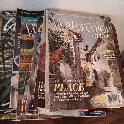 MAGAZINESS ON WATERCOLOR ART AND PASTEL ART PLUS ART SUPPLIES