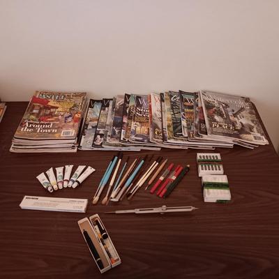 MAGAZINESS ON WATERCOLOR ART AND PASTEL ART PLUS ART SUPPLIES
