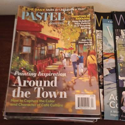MAGAZINESS ON WATERCOLOR ART AND PASTEL ART PLUS ART SUPPLIES