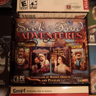 MANY COMPUTER GAMES ON DISC