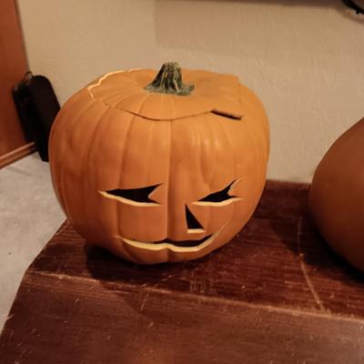 A TRIO OF PUMPKINS