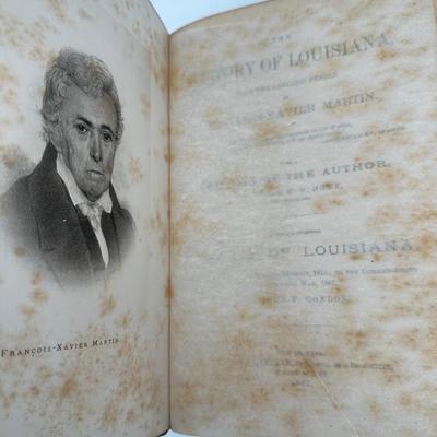 1882 History of Louisiana by François Xavier Martin