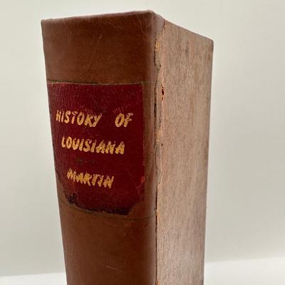 1882 History of Louisiana by François Xavier Martin