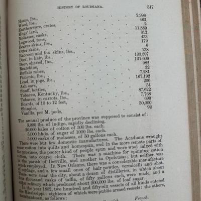 1882 History of Louisiana by François Xavier Martin