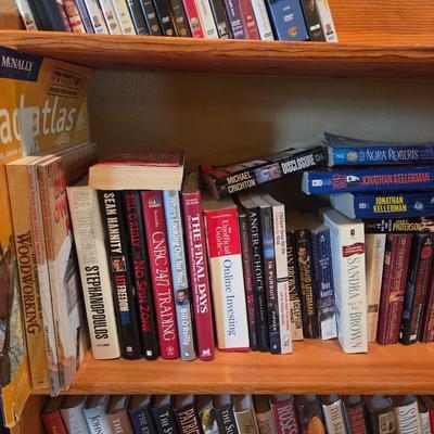 Sale Photo Thumbnail #46: DVDs
VHS
Shelves included 

Wood shelf - 38” tall, 9 1/2” deep, 36” wide