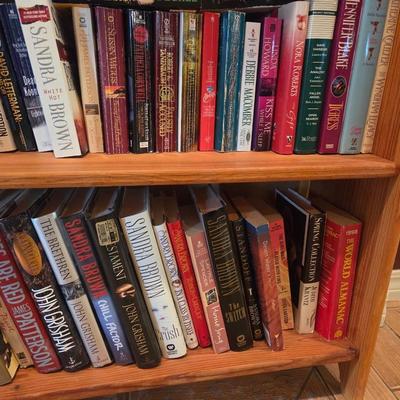 Sale Photo Thumbnail #49: DVDs
VHS
Shelves included 

Wood shelf - 38” tall, 9 1/2” deep, 36” wide