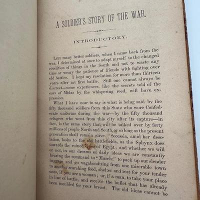 1875 Military Record of Louisiana by Napier Bartlett – Civil War Confederate History, New Orleans