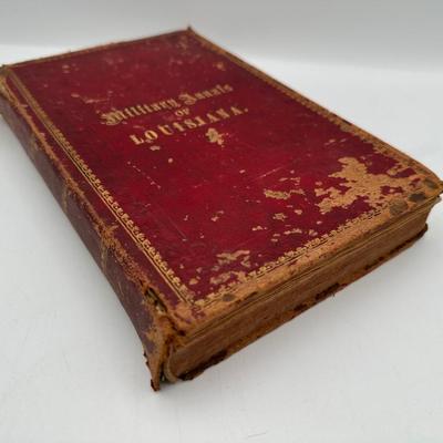 1875 Military Record of Louisiana by Napier Bartlett – Civil War Confederate History, New Orleans