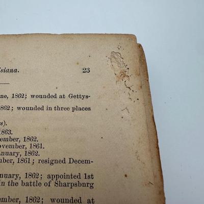 1875 Military Record of Louisiana by Napier Bartlett – Civil War Confederate History, New Orleans