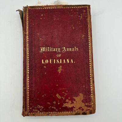 1875 Military Record of Louisiana by Napier Bartlett – Civil War Confederate History, New Orleans