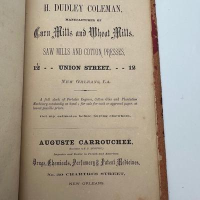 1875 Military Record of Louisiana by Napier Bartlett – Civil War Confederate History, New Orleans