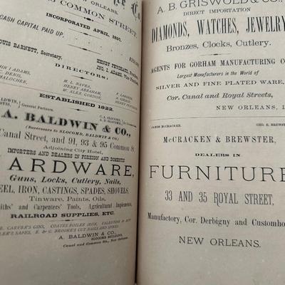 1875 Military Record of Louisiana by Napier Bartlett – Civil War Confederate History, New Orleans