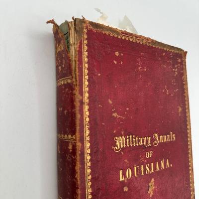 1875 Military Record of Louisiana by Napier Bartlett – Civil War Confederate History, New Orleans